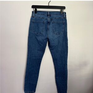 FRAME Denim Le Skinny de Jeanne Crop Stretchy Womens size 29 8 EUC